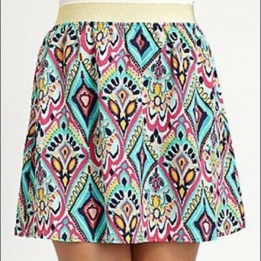Lilly Pulitzer Crown Jewels Pull on Skirt